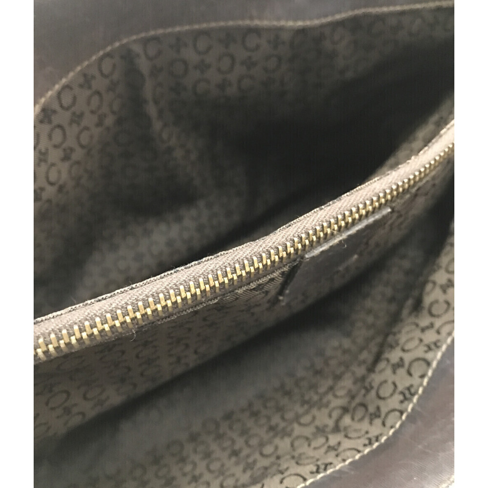 Celine Macadam tote bag featuring denim monogram Brown - Picture 3 of 6